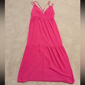 Haute Monde Pink Maxi Dress
